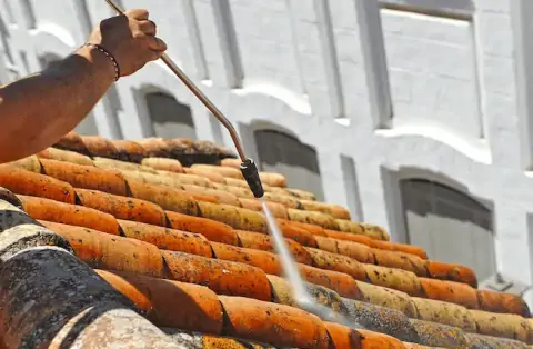 Nettoyage de toitures - Saint-Martin-le-Nœud